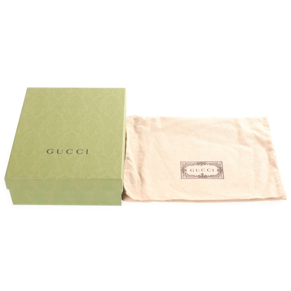 GUCCI(グッチ) GGラバーエフェクト クロスボディバッグ ショルダーバック ラバー ブラック 771293 レディース