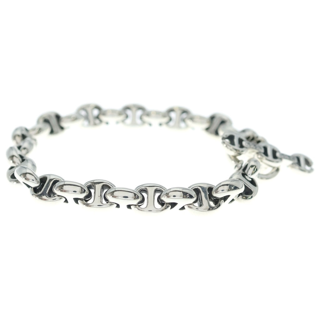 HOORSENBUHS(ホーセンブース) 10MM OPEN-LINK BRACELET ダイヤ入り ブレスレット シルバー HB061