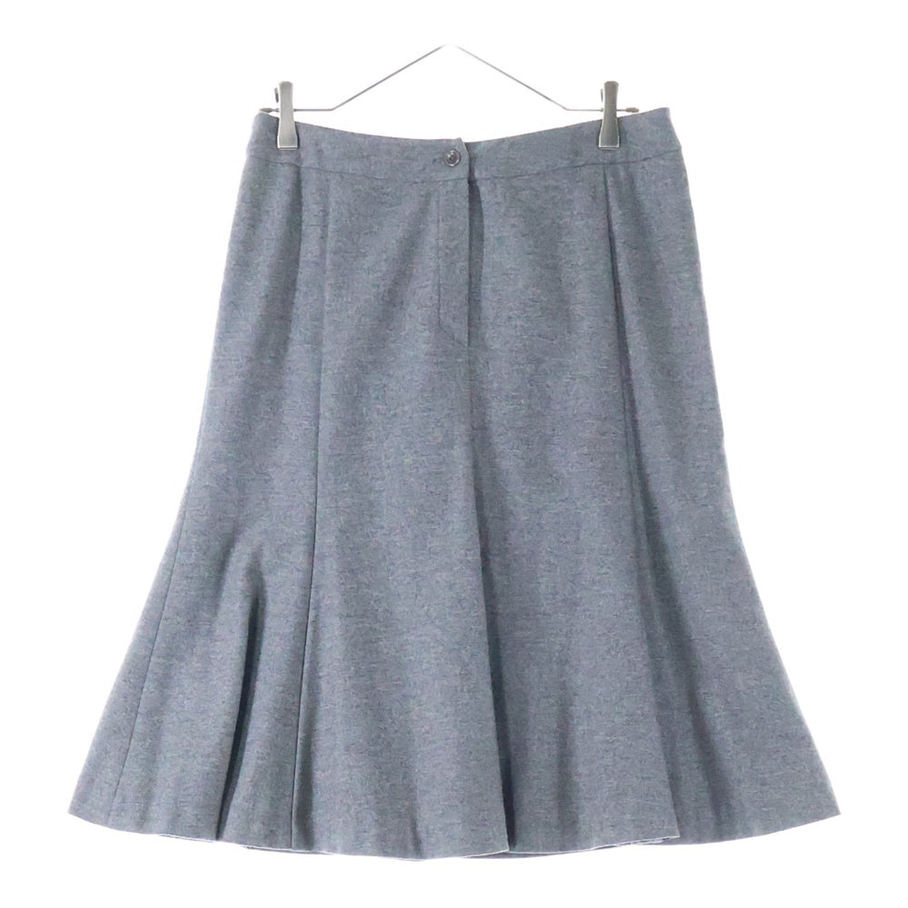 MaxMara(マックスマーラ) ウールロングスカート グレー 40 レディース