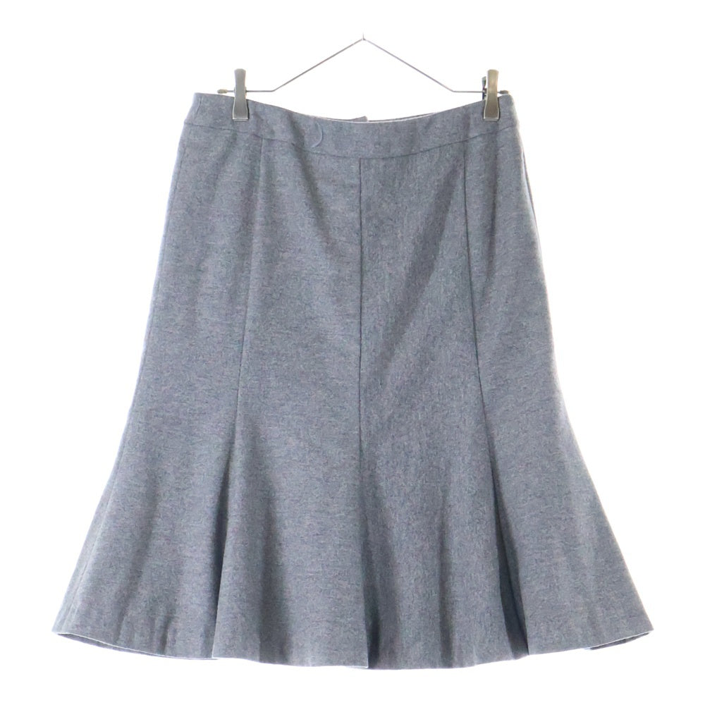 MaxMara(マックスマーラ) ウールロングスカート グレー 40 レディース