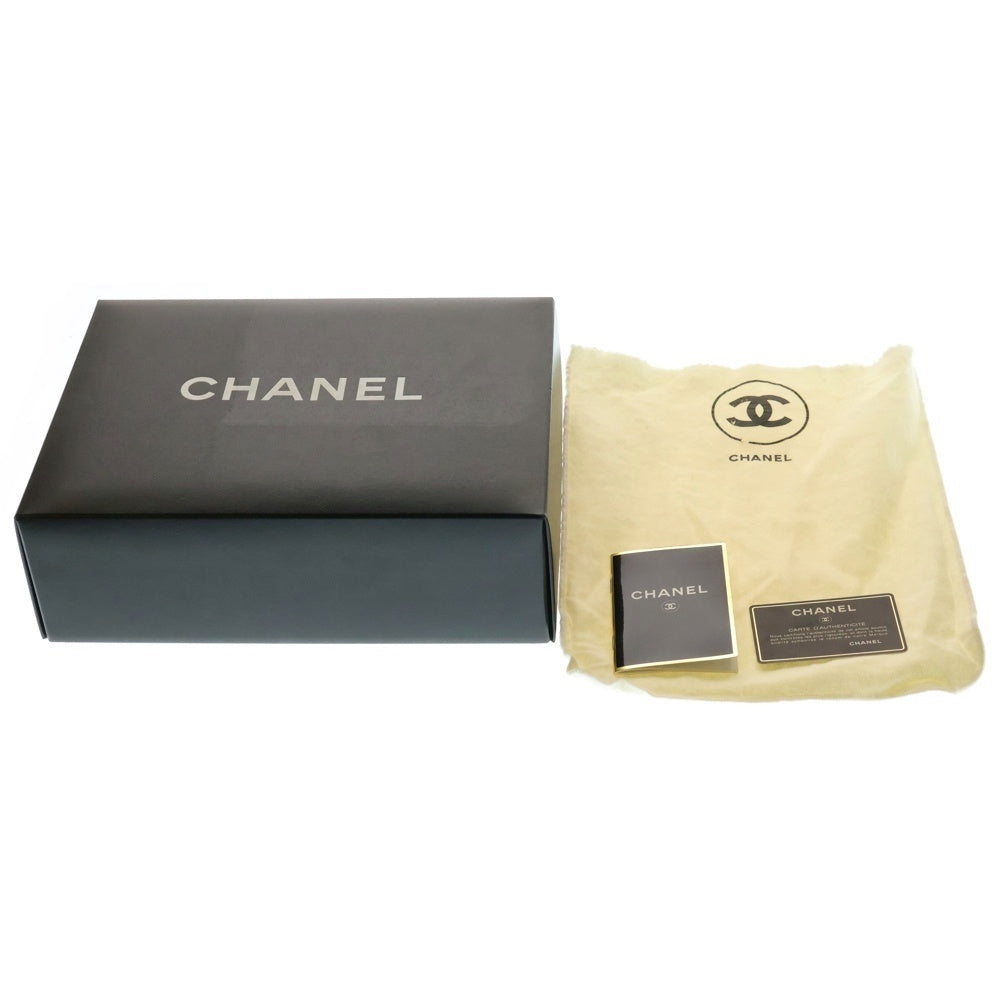 CHANEL(シャネル) ココマーク ダイアナマトラッセ22 シングルフラップ GD金具 ラム ベージュ系 3265332 箱 袋 冊子 カード