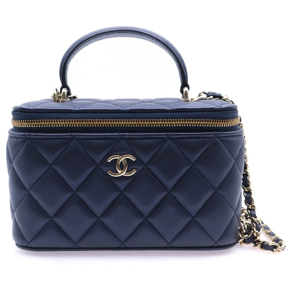 CHANEL(シャネル) シャネル ヴァニティ トップハンドル チェーンショルダー G478484A 箱袋リボン冊子