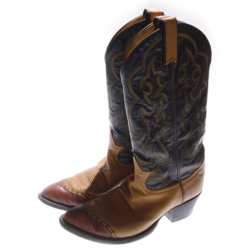 TONY LAMA(トニーラマ) バイカラーレザーウエスタンブーツ