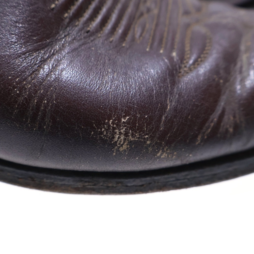 TONY LAMA(トニーラマ) レザーウエスタンブーツ ブラウン