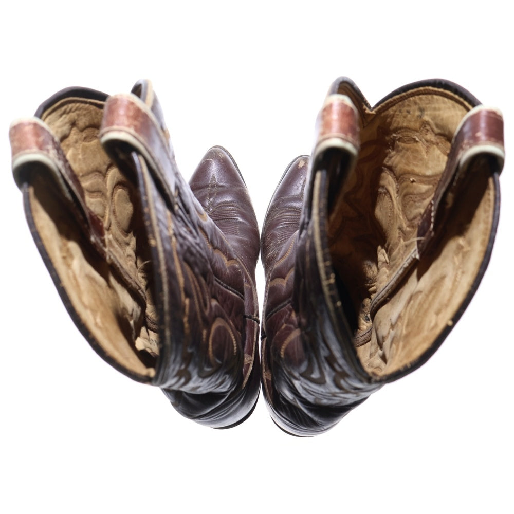 TONY LAMA(トニーラマ) レザーウエスタンブーツ ブラウン