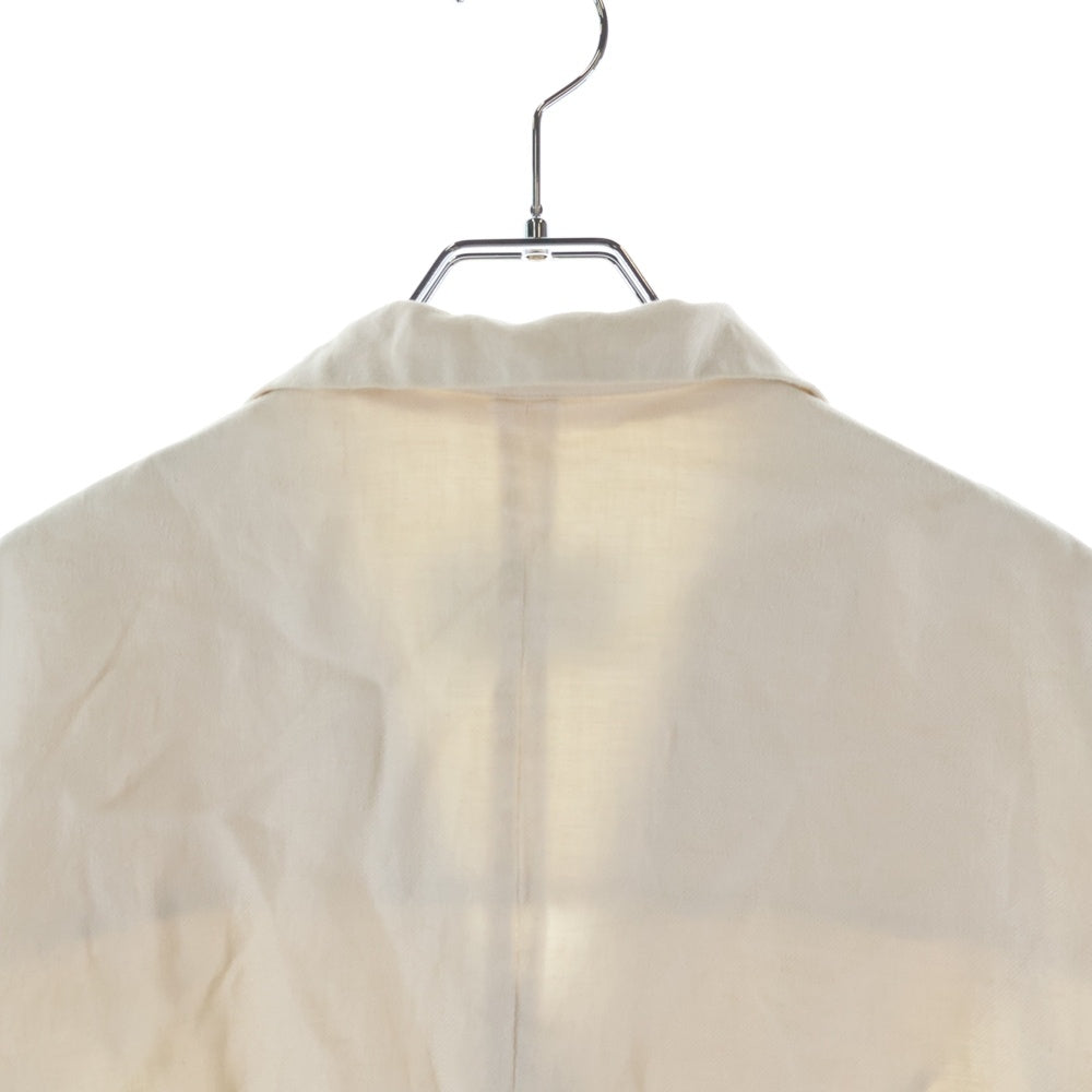 MAX&CO(マックス アンド コー) リネン 4B テーラードジャケット アイボリー レディース 40