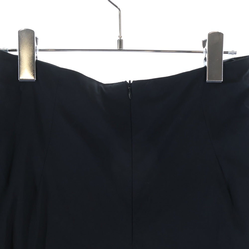 Max Mara(マックスマーラ) ドレープ ギャザーデザイン タイト ロングスカート ブラック レディース 36