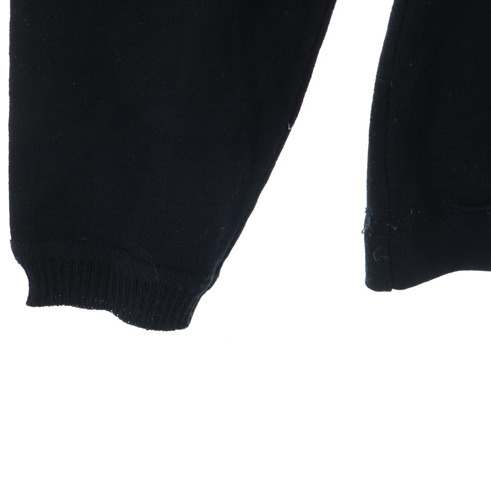 Max Mara(マックスマーラ) ウール クルーネック プルオーバー 長袖ニット セーター ブラック レディース M