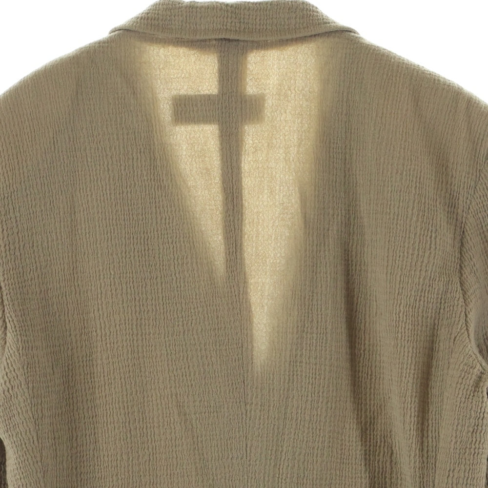 Max Mara(マックスマーラ) ワッフル加工 ウール ダブルブレスト テーラードジャケット ベージュ レディース 38