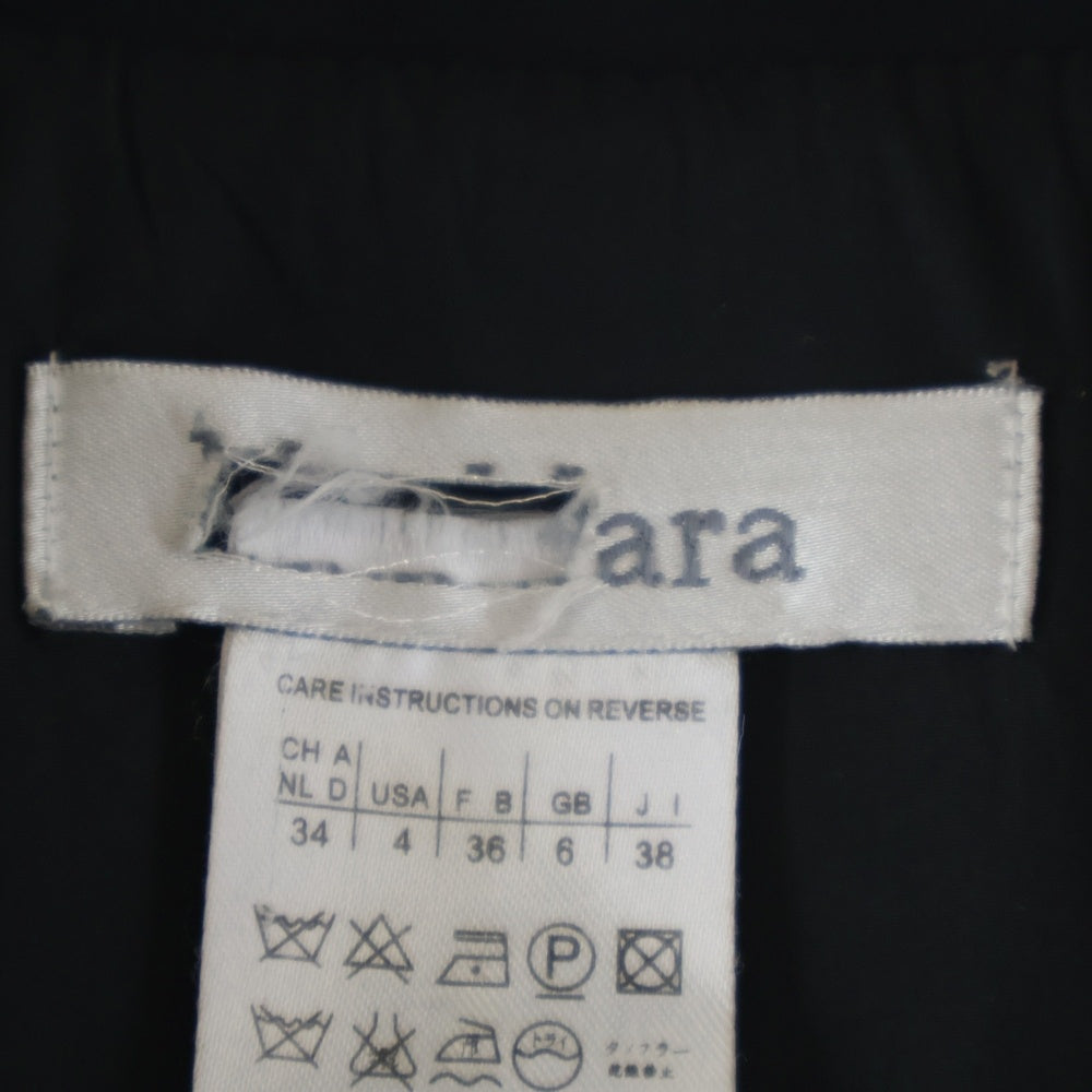 Max Mara(マックスマーラ) ポリエステル ダブルブレスト トレンチコート ブラック レディース 34