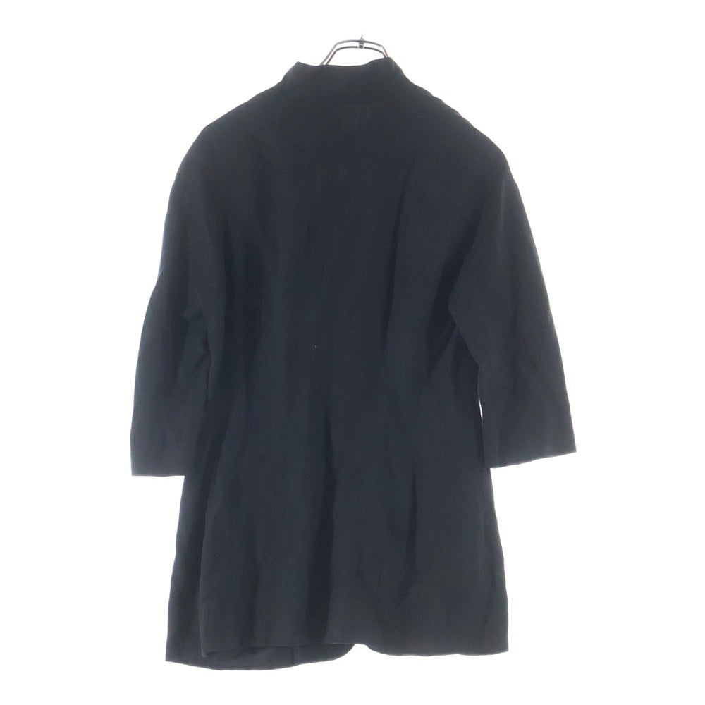 Max Mara(マックスマーラ) リネン 1B ハーフスリーブ 5分袖 テーラードジャケット ブラック レディース 38