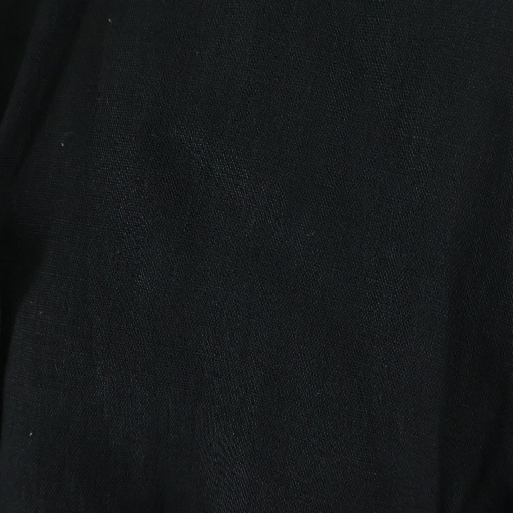 Max Mara(マックスマーラ) リネン 1B ハーフスリーブ 5分袖 テーラードジャケット ブラック レディース 38