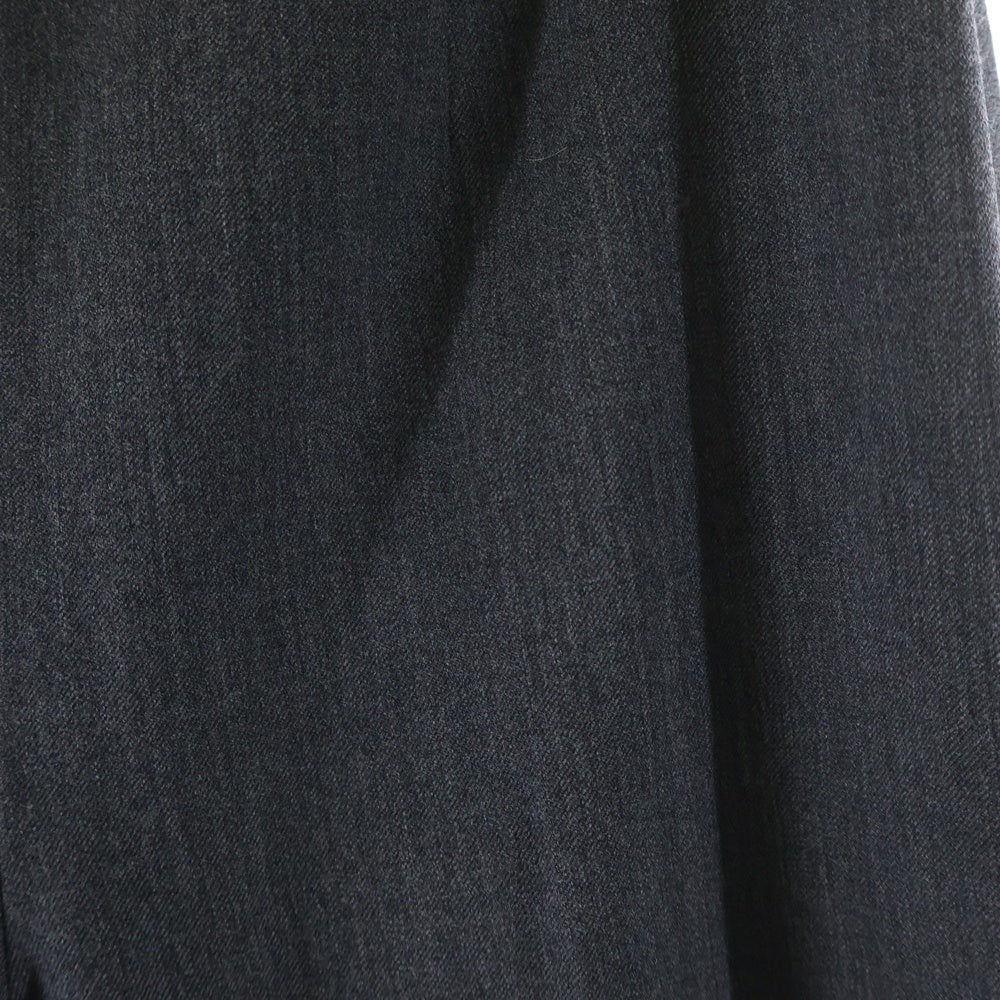 Weekend Max Mara(ウィークエンド マックスマーラ) ウール ノータック サイドジップ スラックスパンツ グレー レディース 36