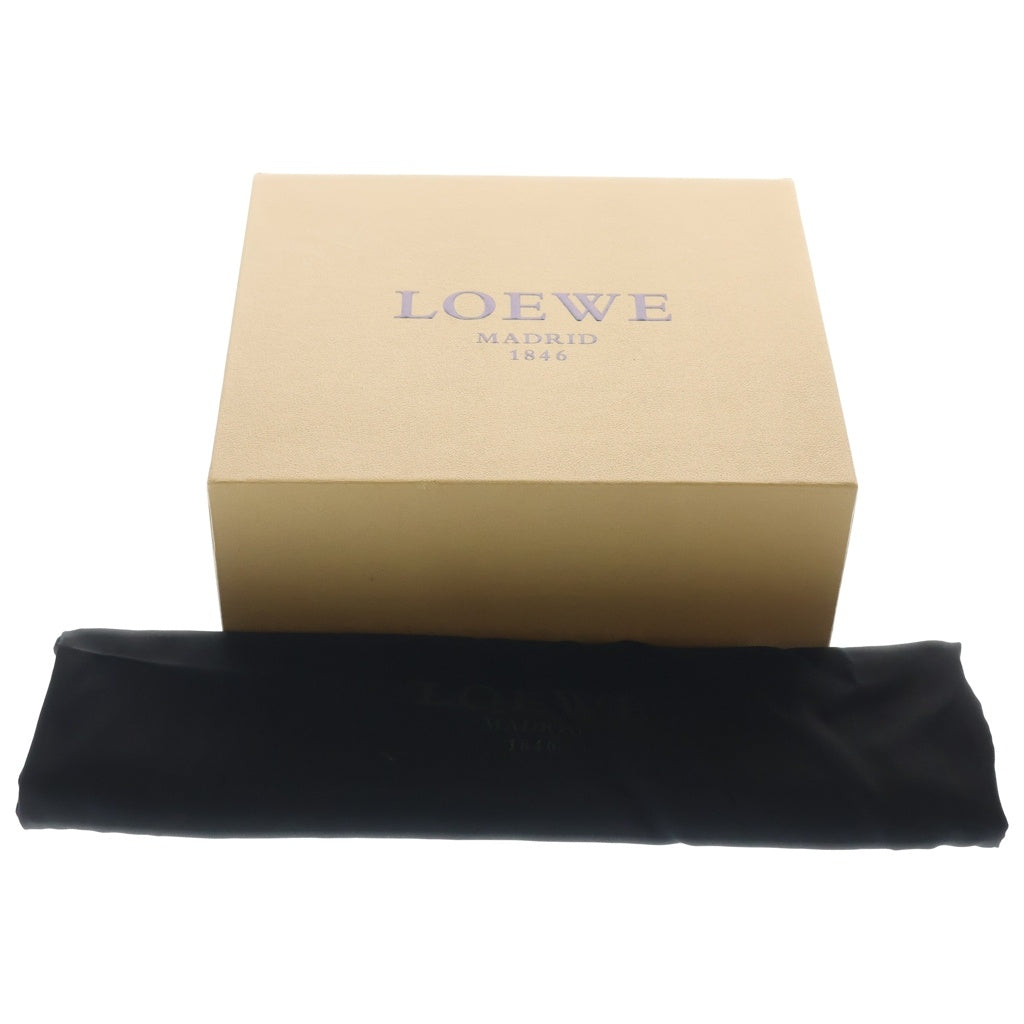 LOEWE(ロエベ) アマソナ28 アナグラムロゴ レザー ハンドバッグ ゴールド金具 ブラック 箱/袋 レディース