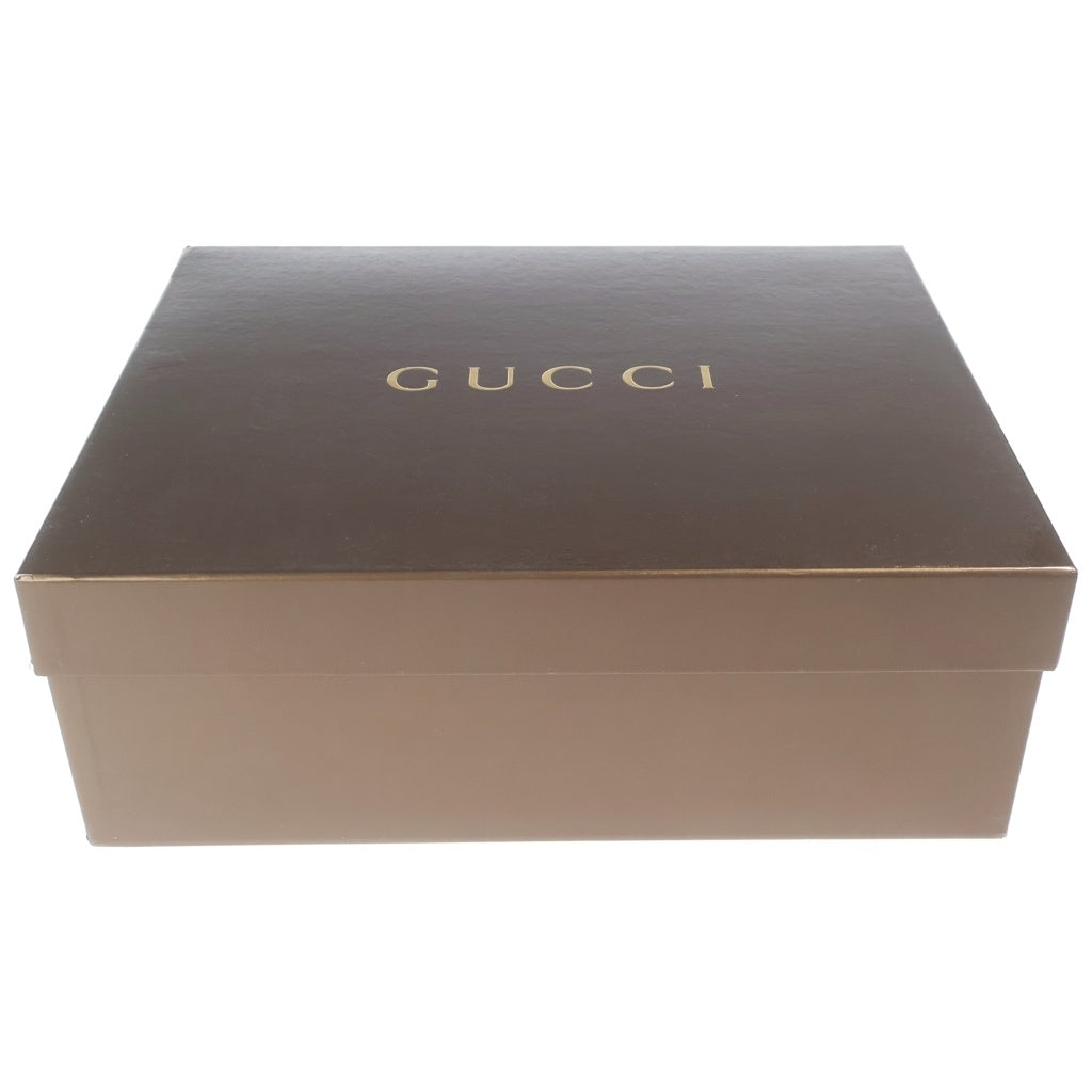 GUCCI(グッチ) ■レースアップブーツ コードバン ブラウン #43 114 013 箱、袋
