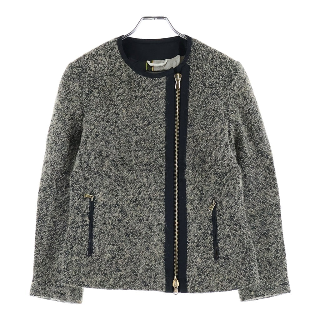 ETRO(エトロ) ノーカラージャケット グレー #42 レディース