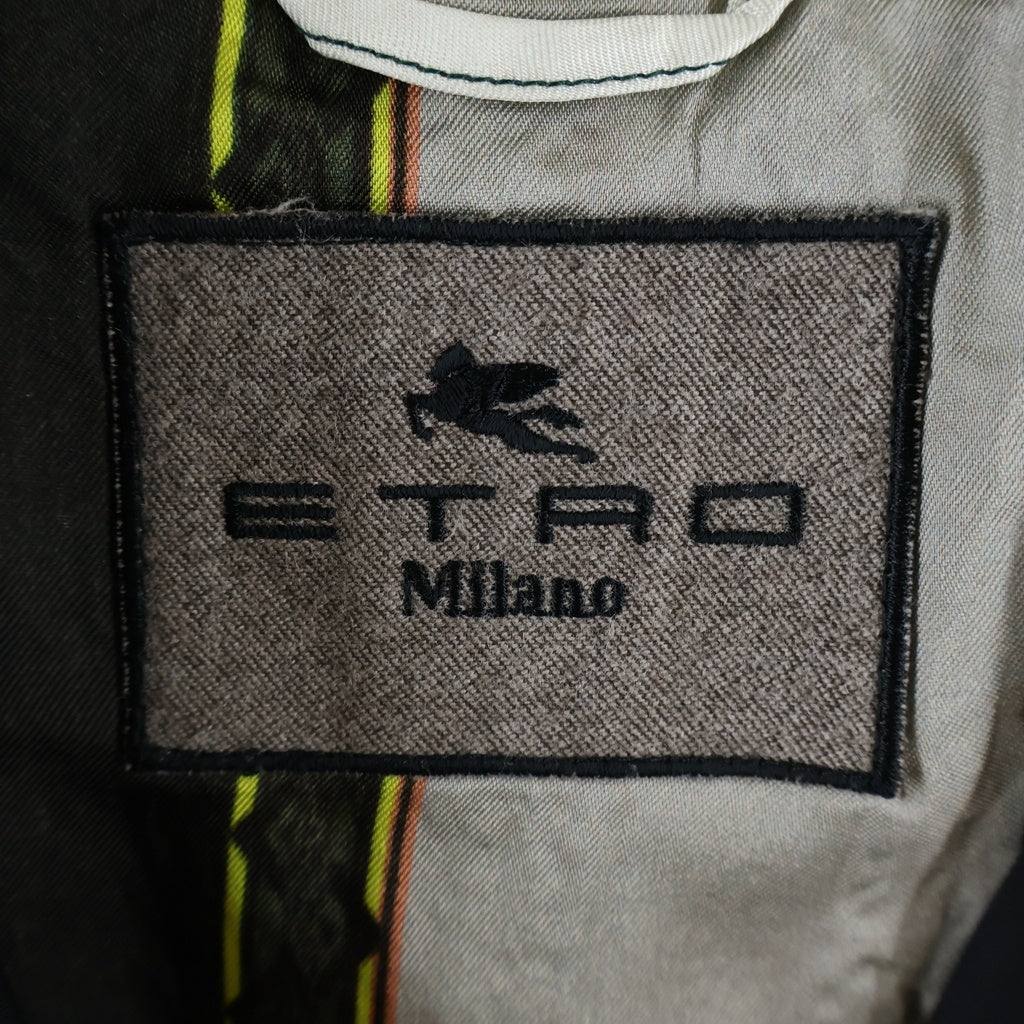 ETRO(エトロ) ノーカラージャケット グレー #42 レディース