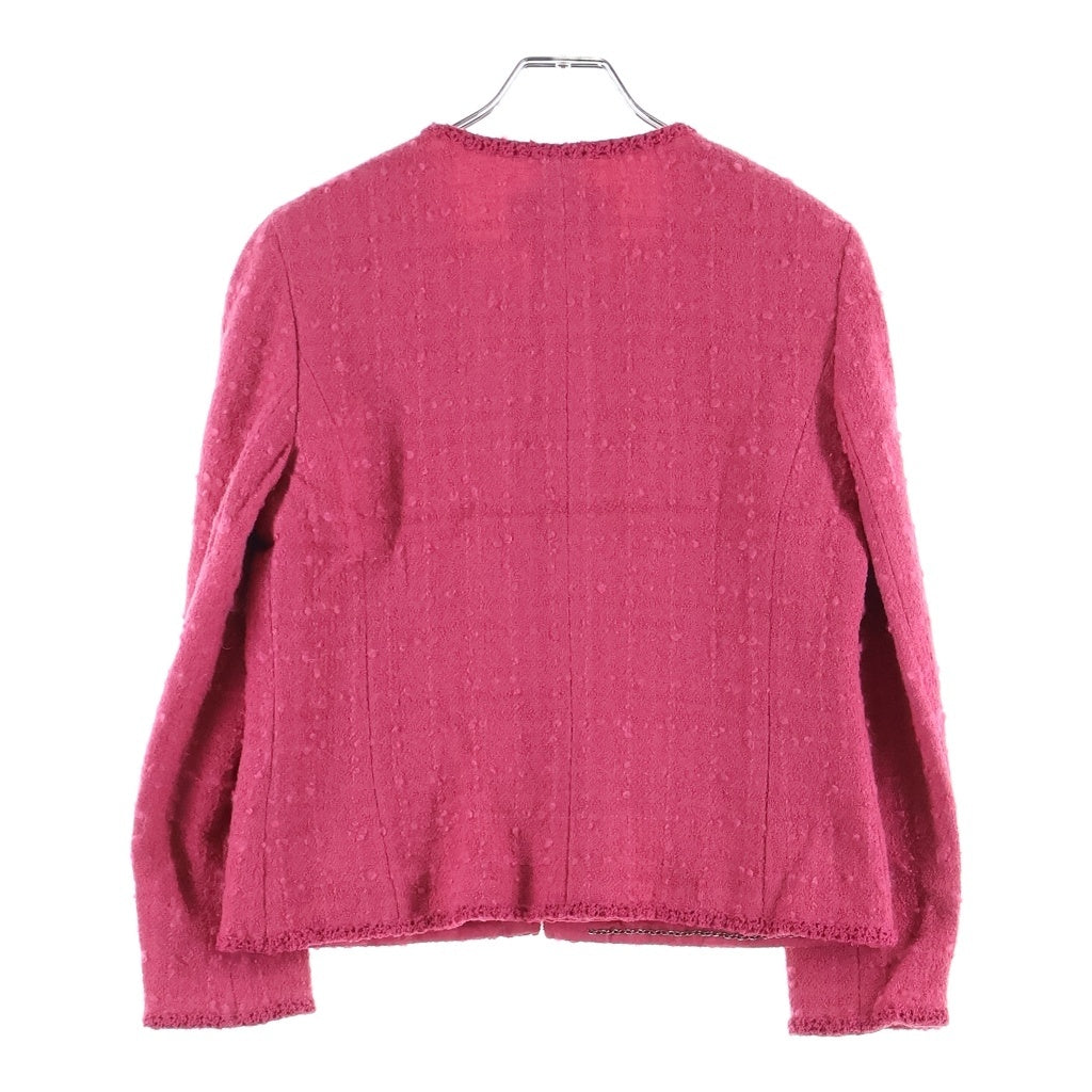 CHANEL(シャネル) ココボタン ノーカラージャケット ピンク #38 P36437V26291 レディース