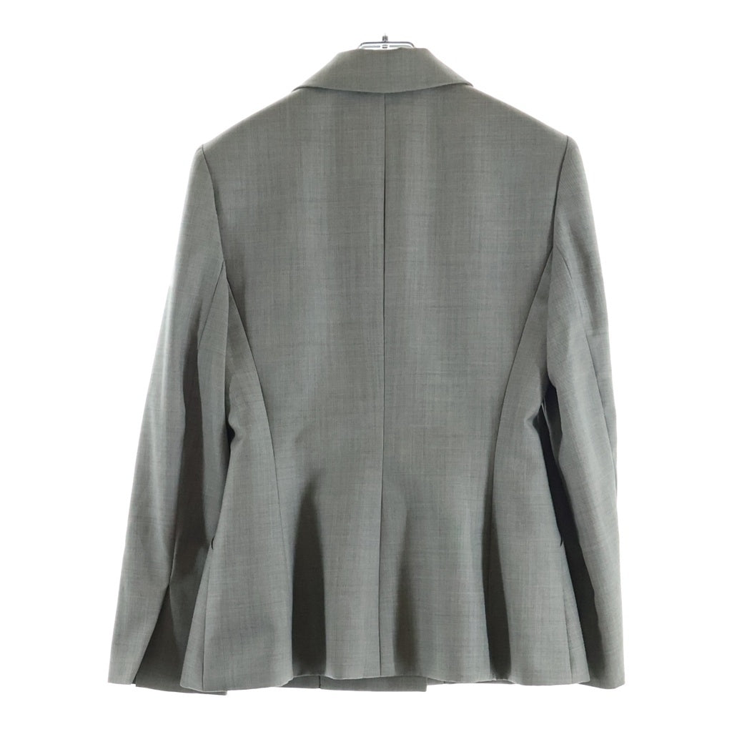 Christian Dior(クリスチャンディオール) ■シェルボタン ダブルブレストジャケット グレー #38 7P12010105 レディース