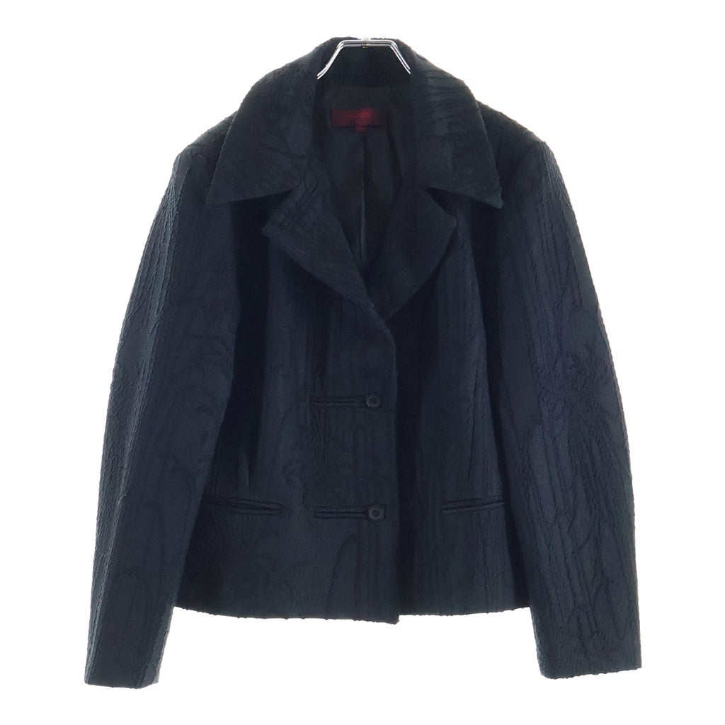 KENZO(ケンゾー) ジャガード 2Bジャケット ブラック #42 レディース