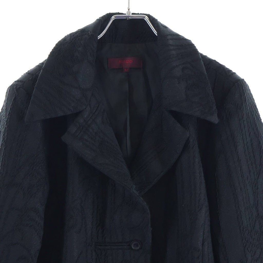 KENZO(ケンゾー) ジャガード 2Bジャケット ブラック #42 レディース