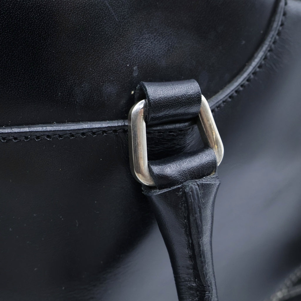 PRADA(プラダ) ボウリングバッグ ブラック レザー レディース