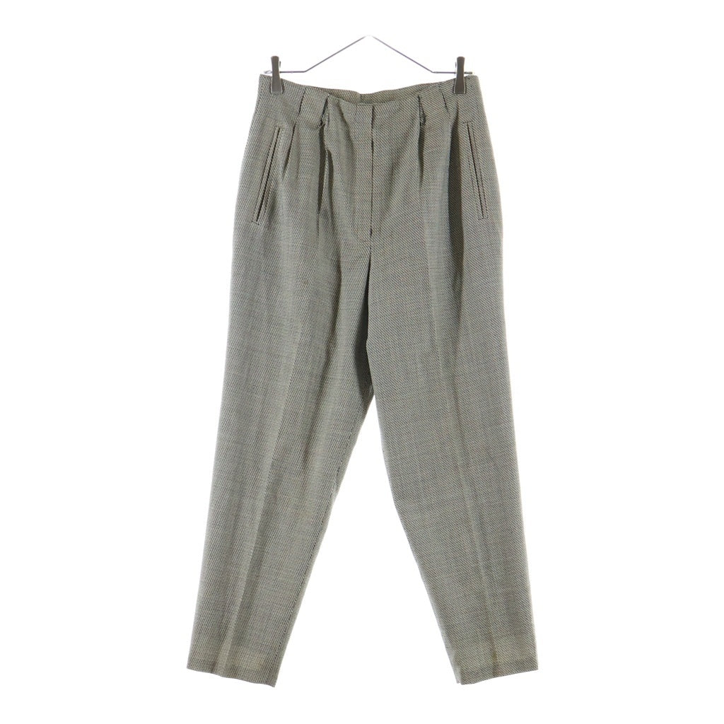 Christian Dior(クリスチャンディオール) SPORT センタープレス ジグザグ スラックスパンツ レディース グレー 2P11080 #M