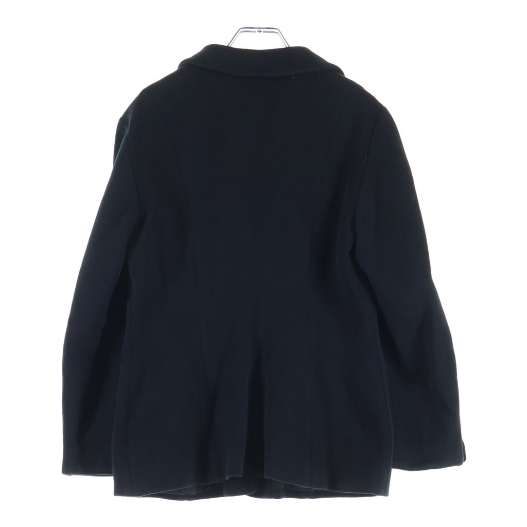 DOLCE & GABBANA(ドルチェアンドガッバーナ) 3B ノッチドラペル コットン ジャケット レディース ブラック #42