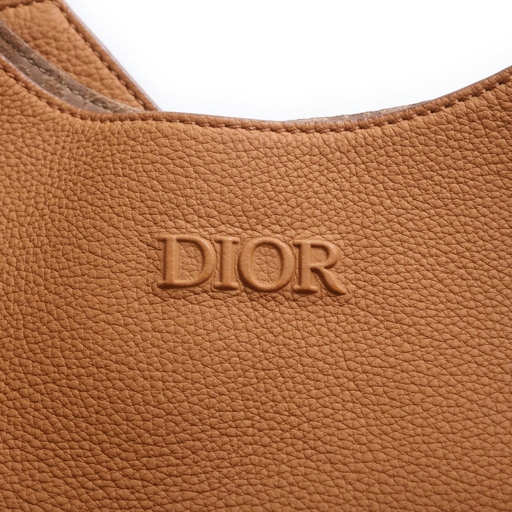 DIOR(ディオール) プリヴェ トートバッグ レザー ブラウン 1LLSH276KEC 01BO☆0285 レディース