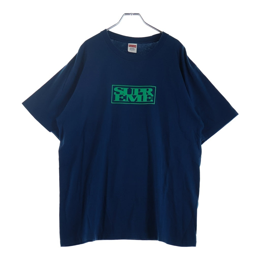 SUPREME(シュプリーム) 24AW Connect Tee コネクトロゴクルーネック半袖Tシャツ ネイビー
