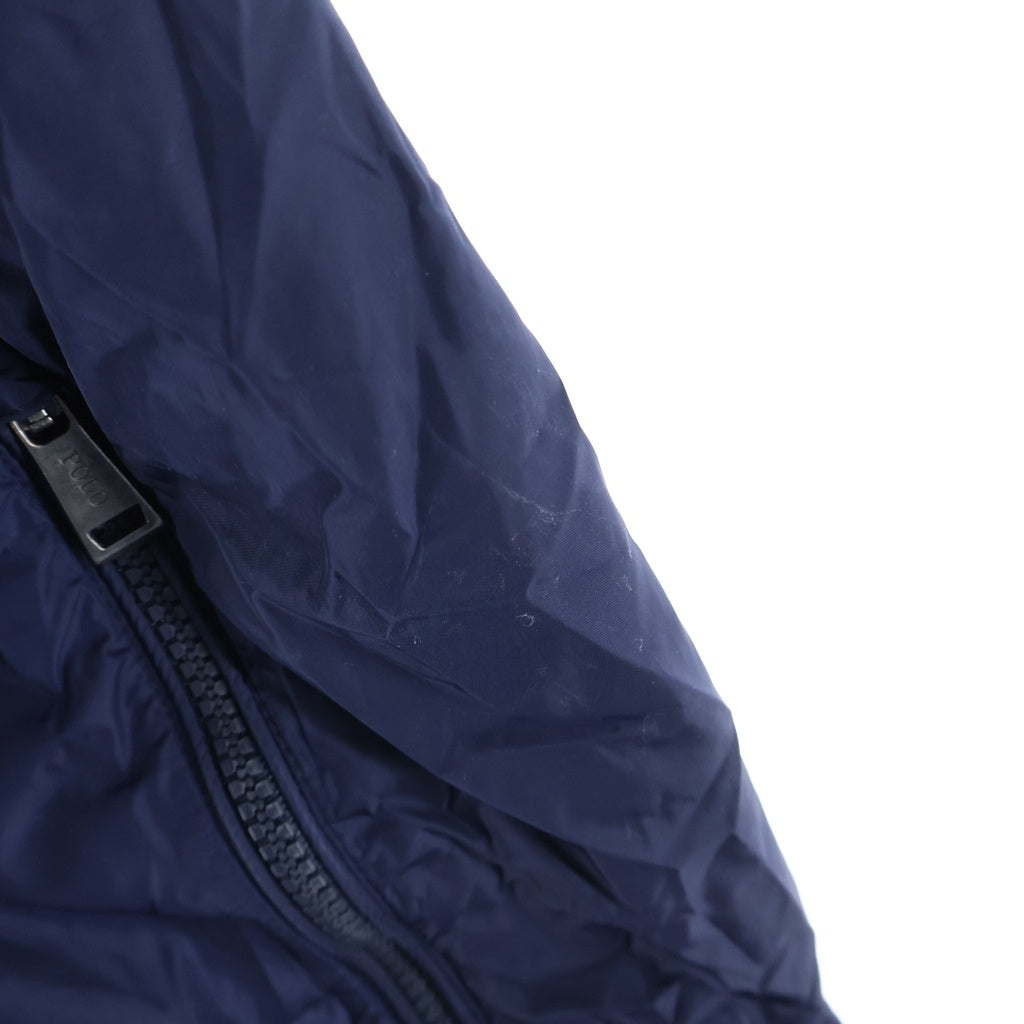 POLO RALPH LAUREN(ポロラルフローレン) フロントロゴ ジップアップ テクニカルナイロンジャケット ネイビー S#0200011806