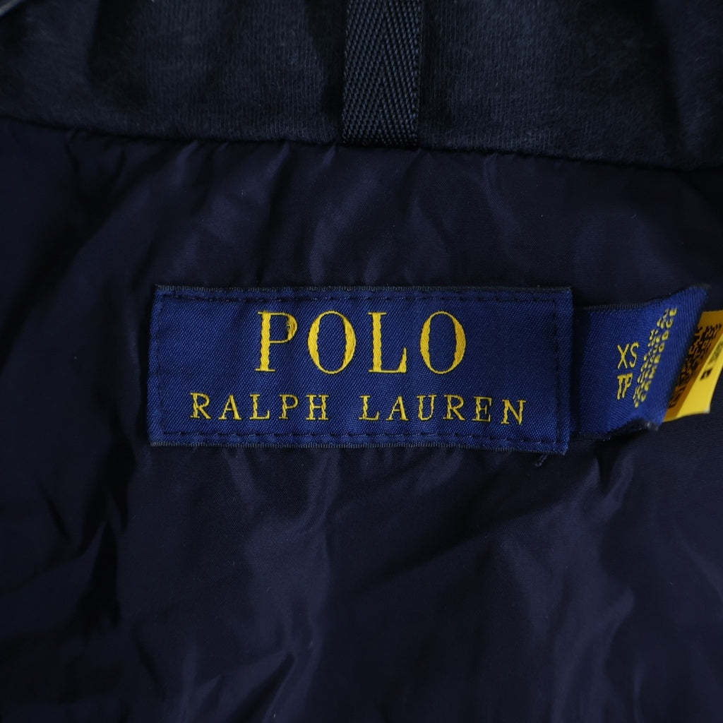 POLO RALPH LAUREN(ポロラルフローレン) フロントロゴ ジップアップ テクニカルナイロンジャケット ネイビー S#0200011806