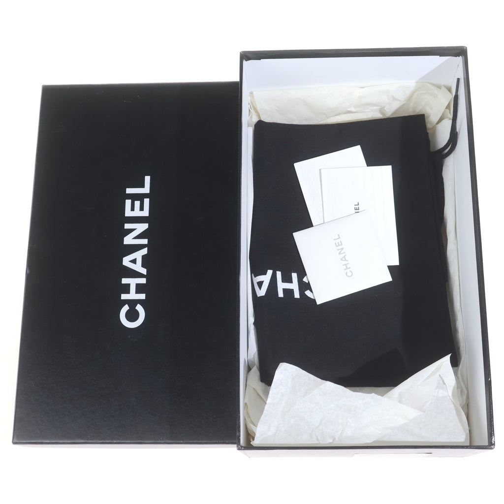 CHANEL(シャネル) エスパドリーユ デニム グレー スリッポン 38 レディース