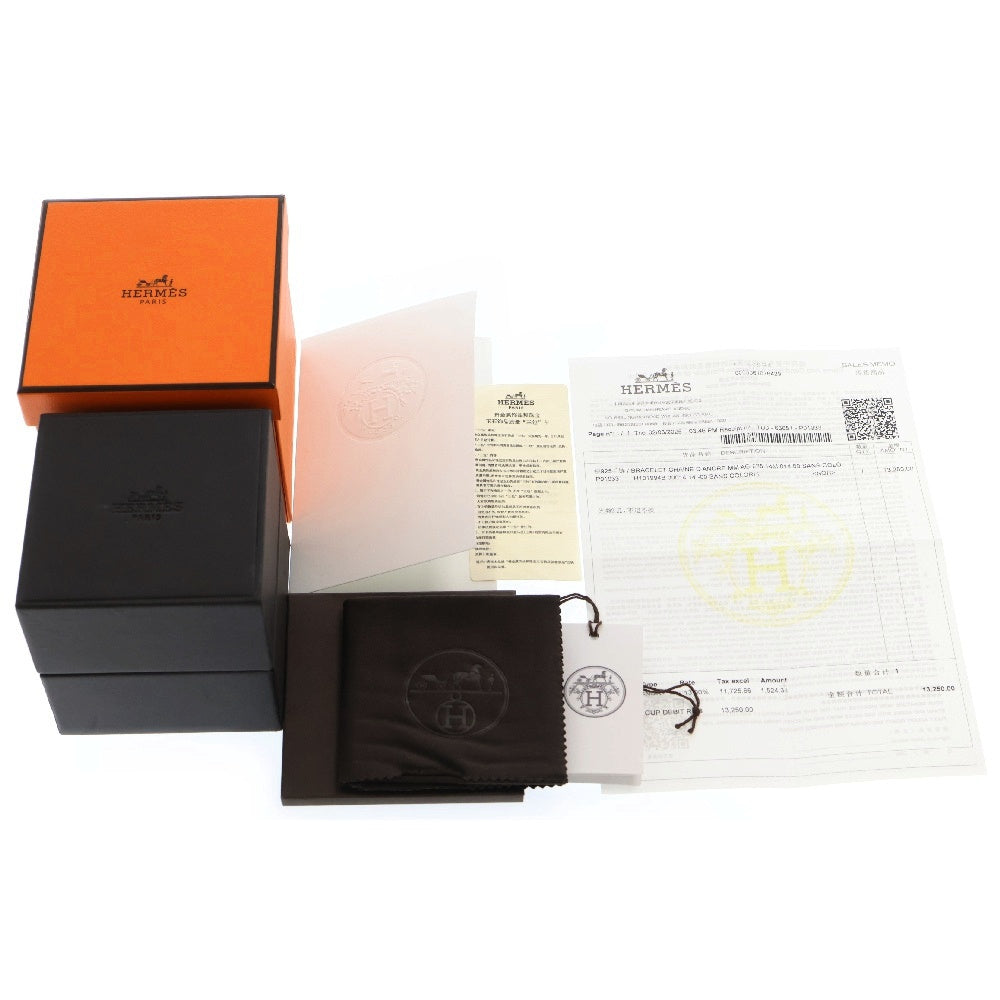 HERMES(エルメス) Chaine d'Ancre MM シェーヌダンクルMM 14コマ チェーンブレスレット シルバー