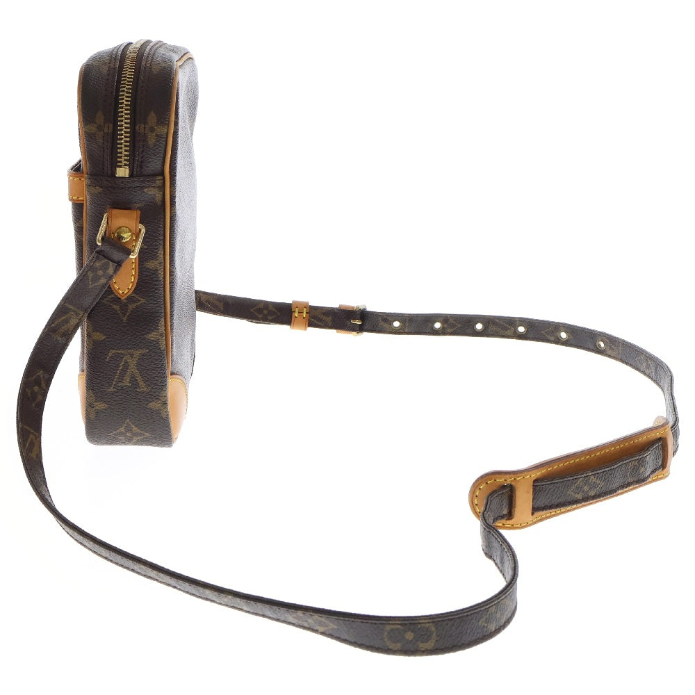 LOUIS VUITTON(ルイヴィトン) モノグラム ダヌーブ ショルダーバッグ 斜め掛けバッグ ブラウン PVCレザー M45266