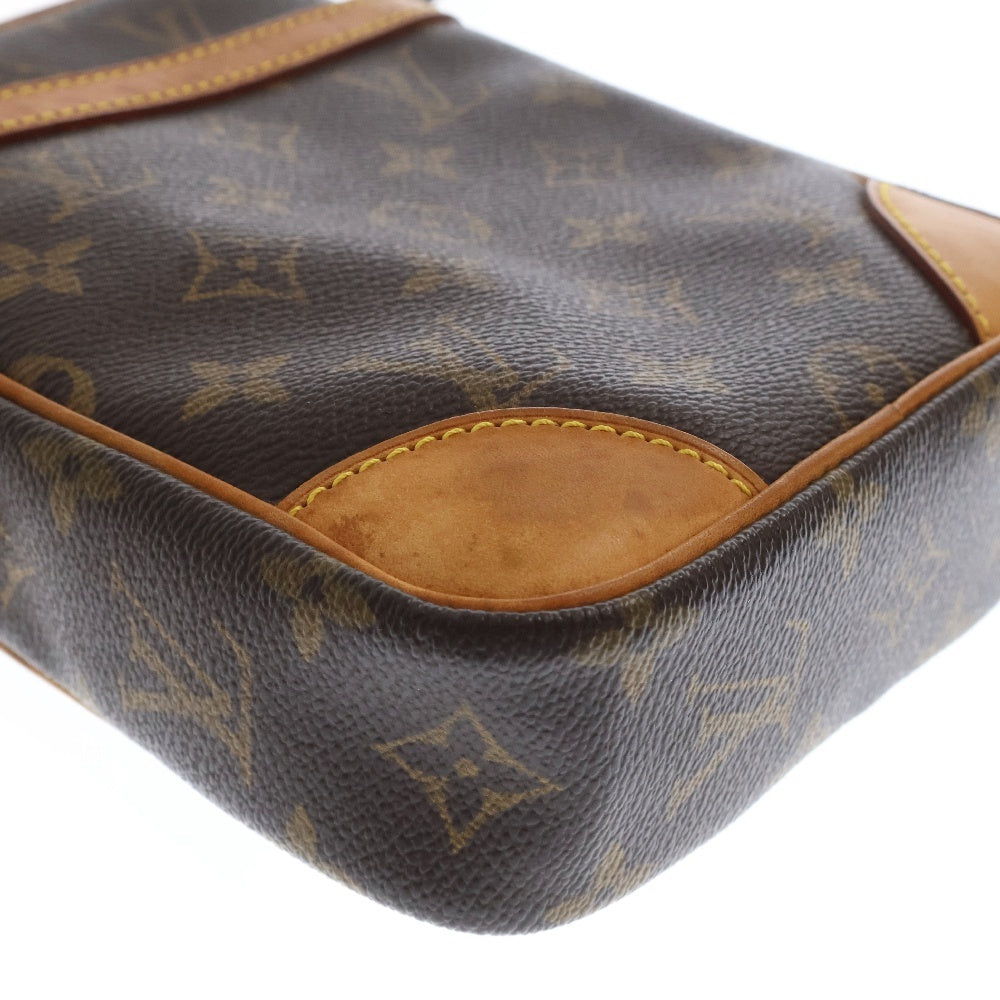 LOUIS VUITTON(ルイヴィトン) モノグラム ダヌーブ ショルダーバッグ 斜め掛けバッグ ブラウン PVCレザー M45266