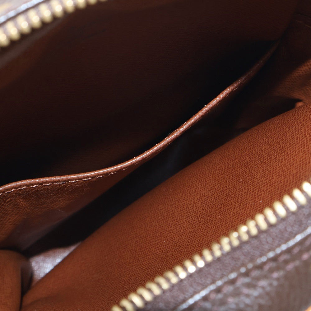 LOUIS VUITTON(ルイヴィトン) モノグラム ダヌーブ ショルダーバッグ 斜め掛けバッグ ブラウン PVCレザー M45266