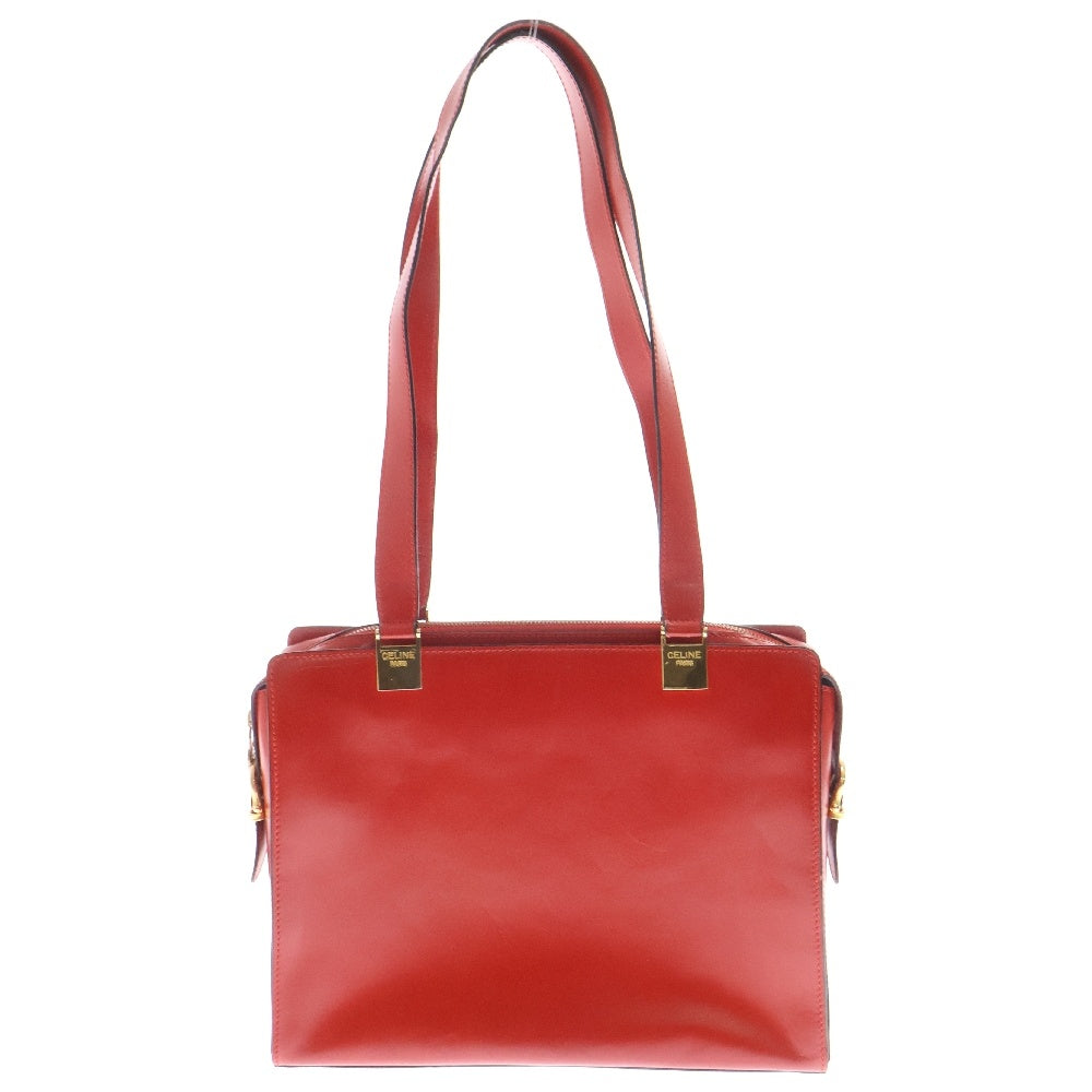 CELINE(セリーヌ) VINTAGE ヴィンテージ ハンドバッグ トートバッグ レッド