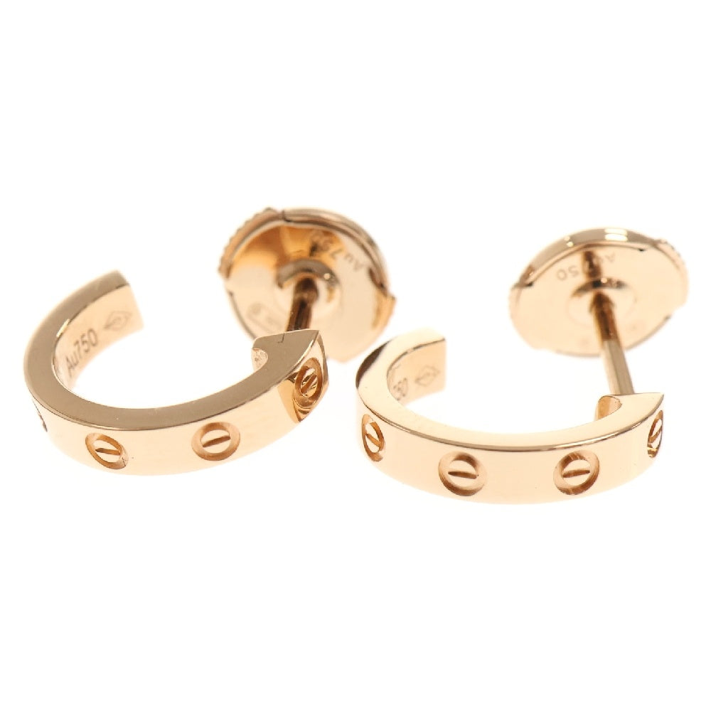 Cartier(カルティエ) ミニラブ ピアス 750 PG ピンクゴールド イヤーアクセサリー ジュエリー CRB8029000