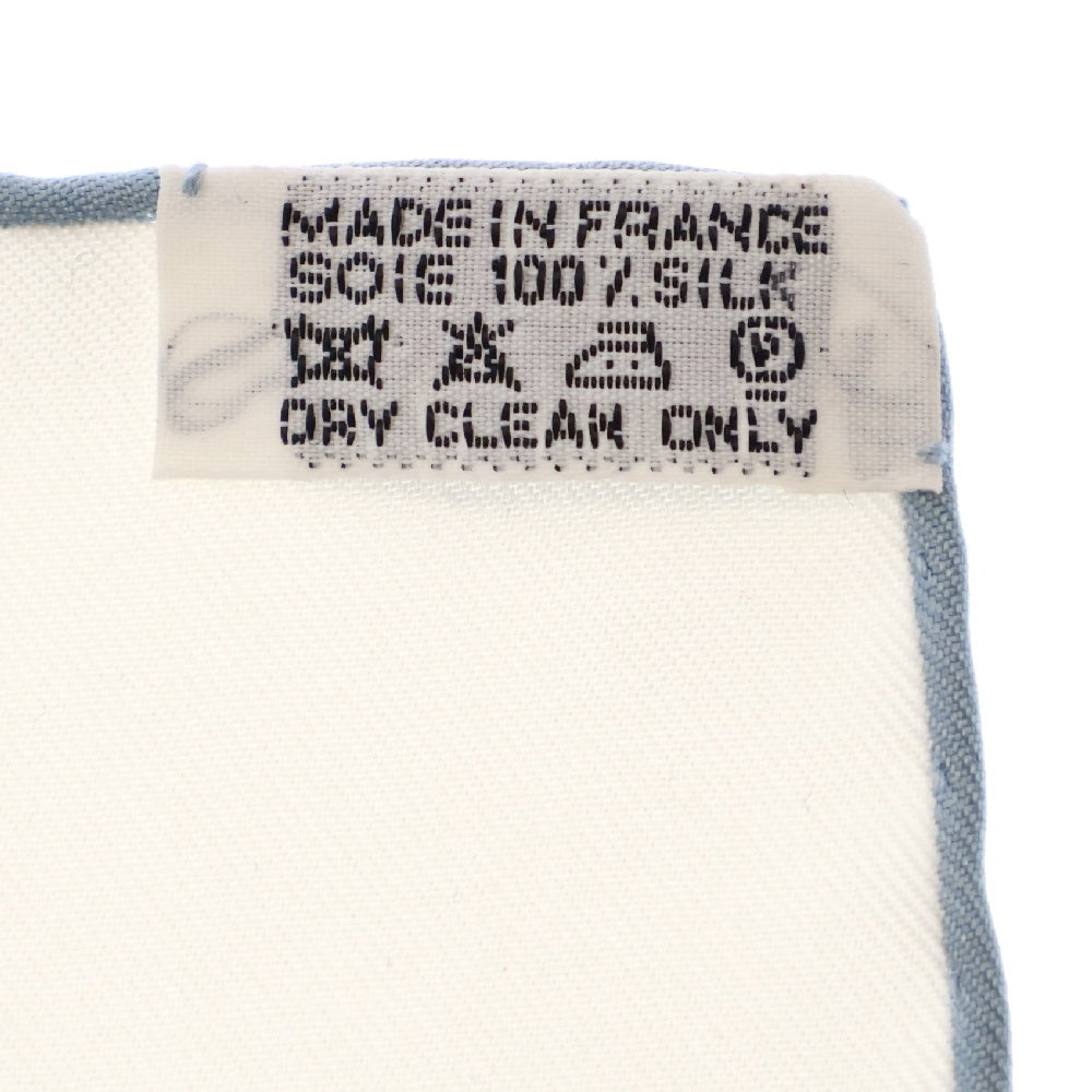 HERMES(エルメス) カレ90 スカーフ ATTRAPE TES REVES 夢をつかめ ホワイト マルチカラー シルク