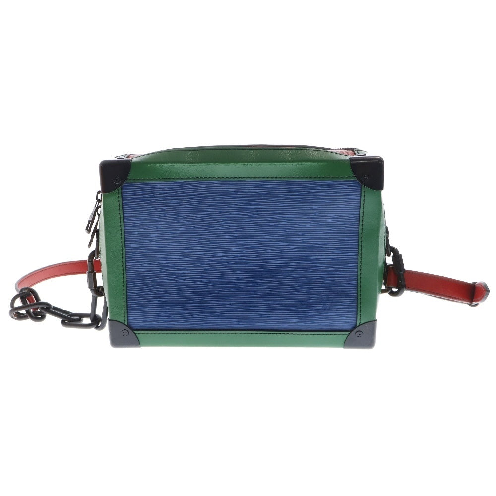 LOUIS VUITTON(ルイヴィトン) エピ ソフトトランク マルチカラー ショルダーバッグ ブルー×グリーン×レッド レザー M55568