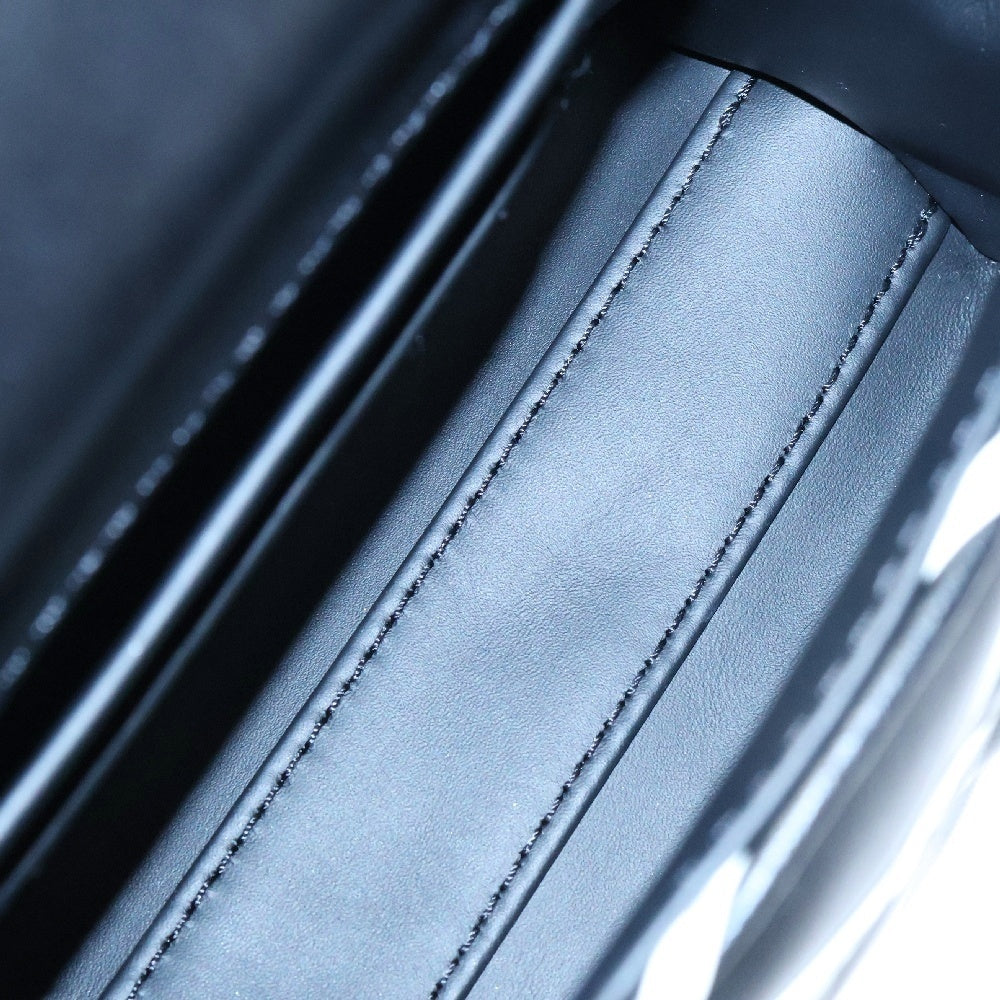 LOUIS VUITTON(ルイヴィトン) GO-14 PM マルタージュ LV ツイストロック ラムスキン チェーンショルダーバッグ ブラック M14849