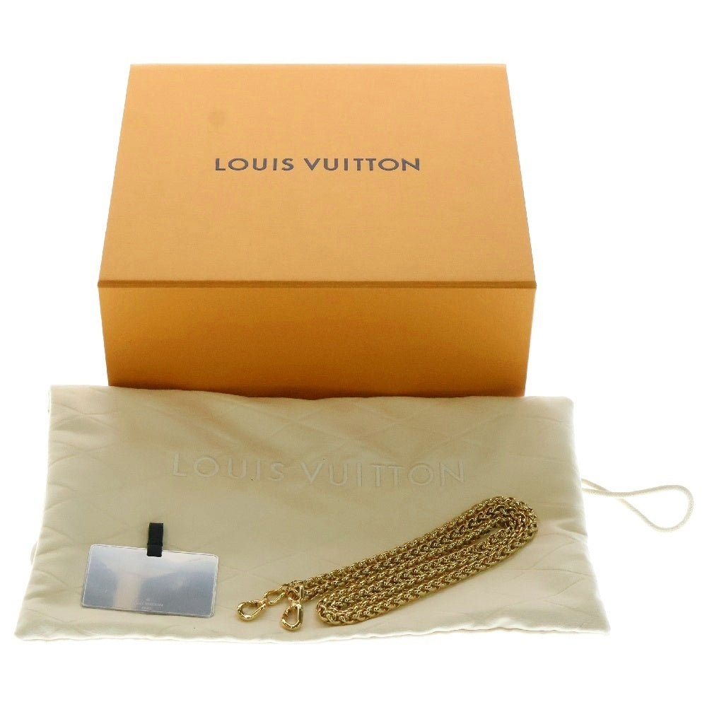 LOUIS VUITTON(ルイヴィトン) GO-14 PM マルタージュ LV ツイストロック ラムスキン チェーンショルダーバッグ ブラック M14849