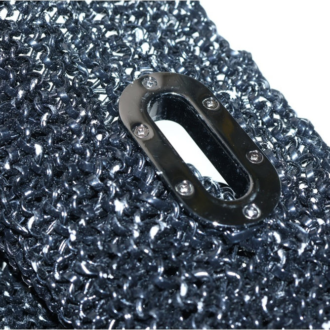 ANTEPRIMA(アンテプリマ) ワイヤー フラップ ハンドバック ブラック PVC