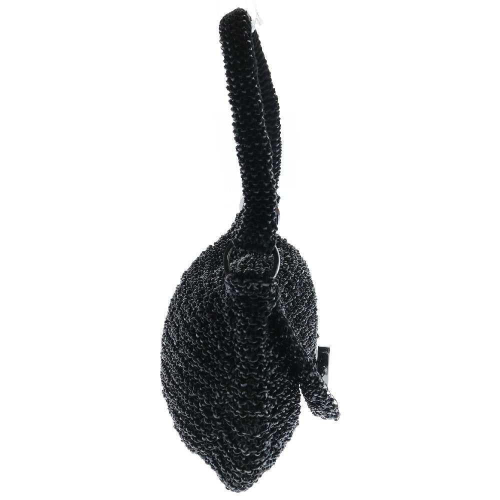 ANTEPRIMA(アンテプリマ) ワイヤー フラップ ハンドバック ブラック PVC