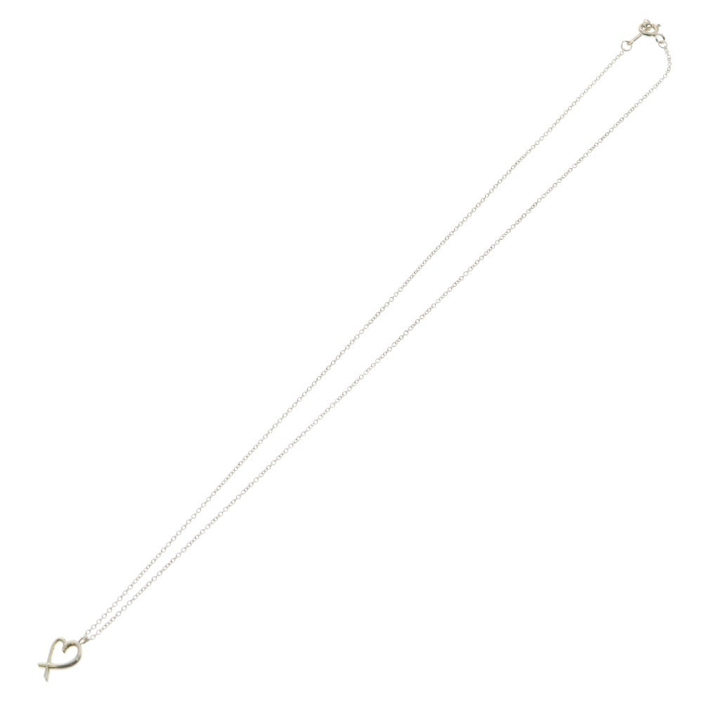 TIFFANY&Co(ティファニー) ラビングハート パロマピカソ チェーンネックレス ペンダント シルバー