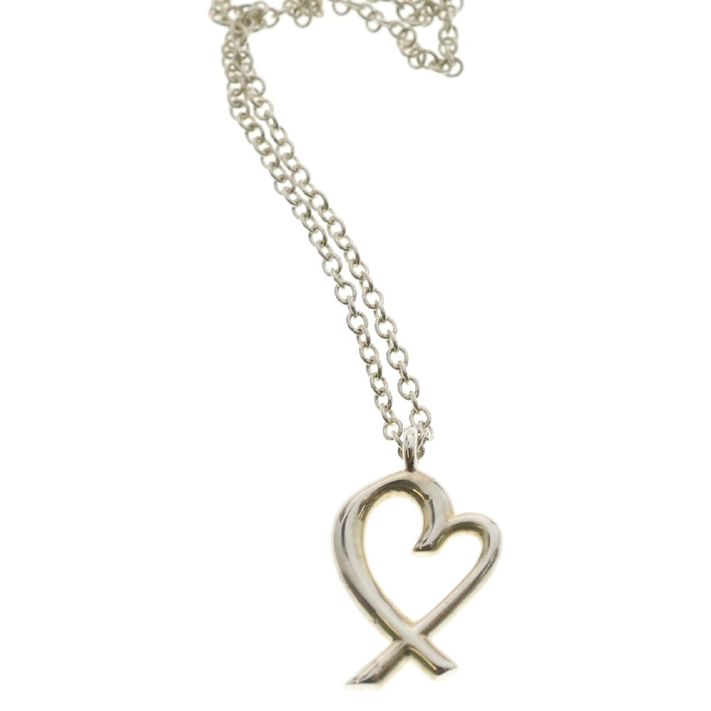 TIFFANY&Co(ティファニー) ラビングハート パロマピカソ チェーンネックレス ペンダント シルバー