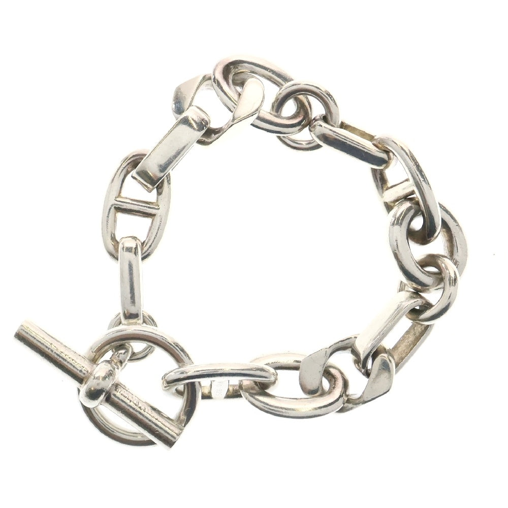 HERMES(エルメス) アレアPM ブレスレット 14コマ Ag925 76.6g シルバー チェーン