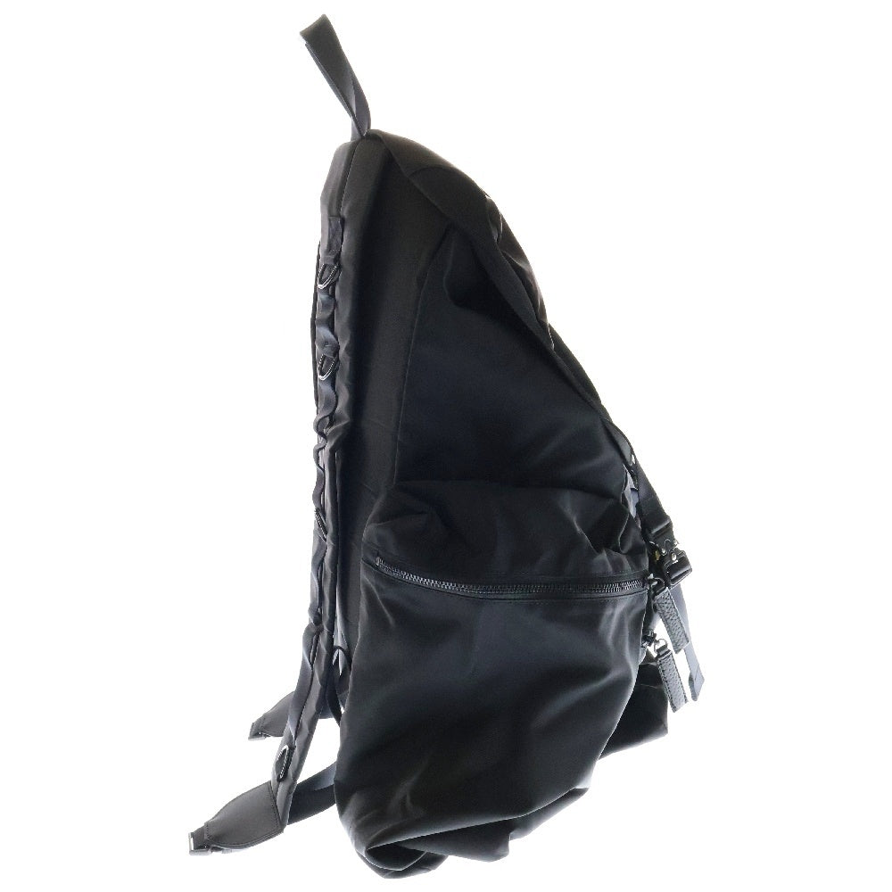 cvtvlist(カタリスト) INDUSTRIAL BACKPACK インダストリアル プレートロゴ ナイロンバックパック リュック ブラック