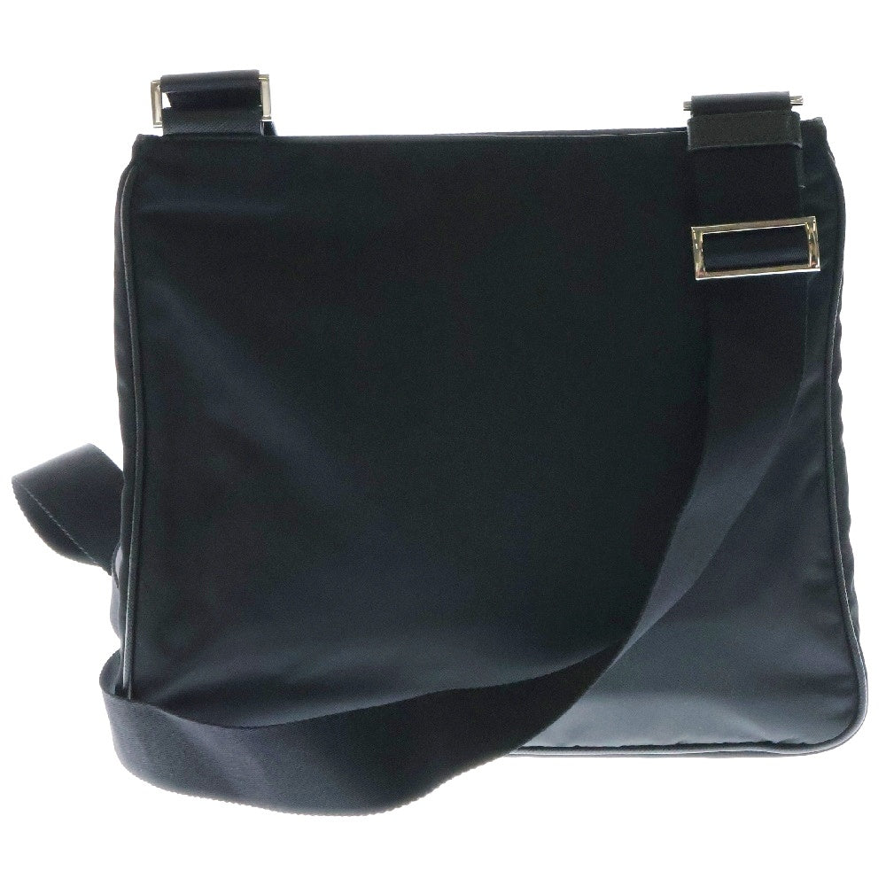 PRADA(プラダ) テスート ショルダーバッグ ブラック ナイロン トライアングルロゴ 2VH251